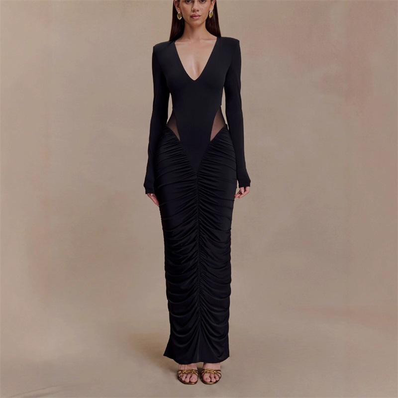 Burgundy Black Women Prom Dres - Formal Wear Gowns For Women 评论和价格