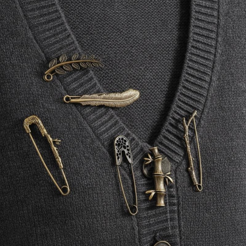 Retro Durable Alloy Brooch Lar - Women'S Formal Wear Cardigan 评论和价格