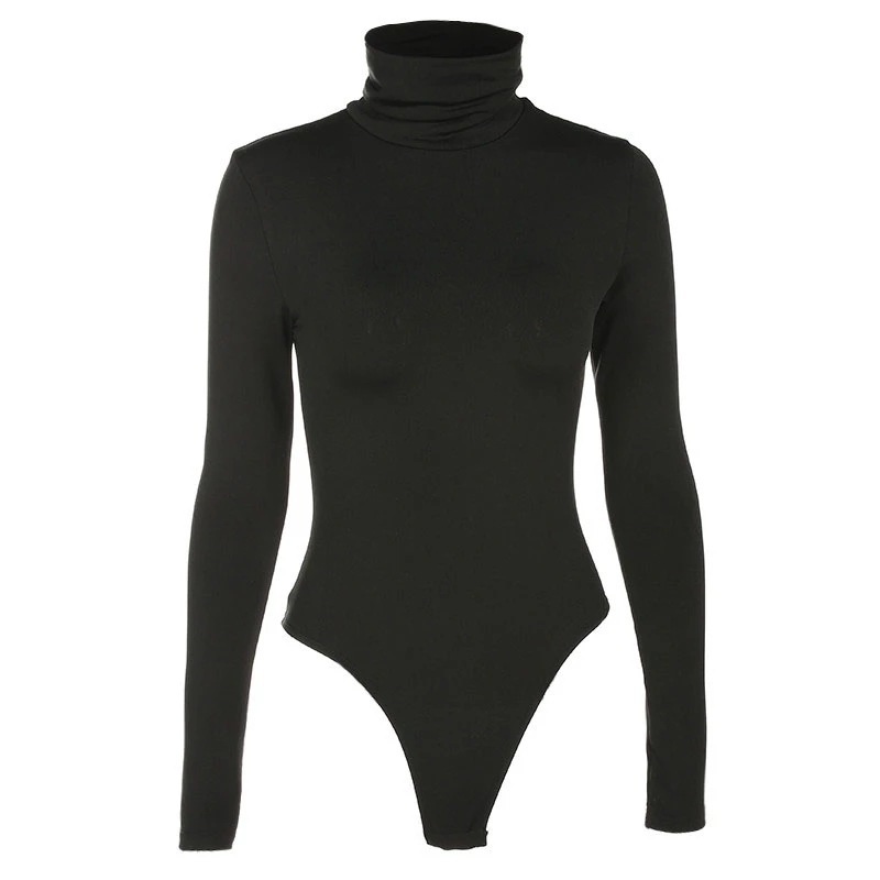 Turtleneck Bodysuit Women Long - Turtleneck Bodysuit Office 评论和价格