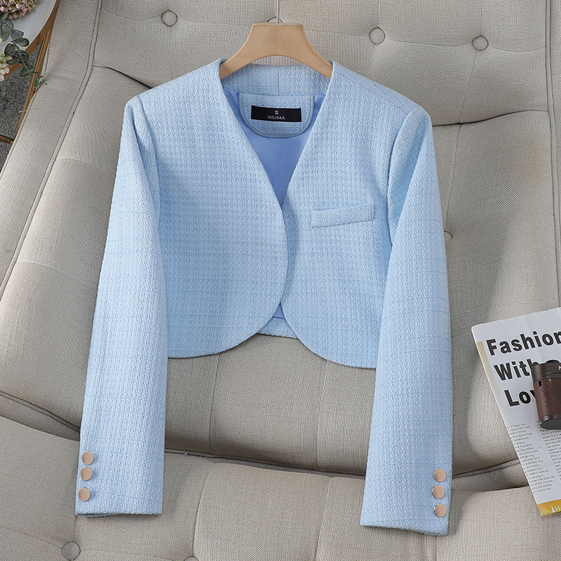 Fashion Women Formal Blazer La - Women'S Formal Wear Cardigan 评论和价格
