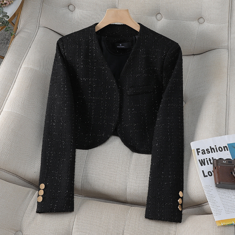 Fashion Women Formal Blazer La - Women'S Formal Wear Cardigan 评论和价格
